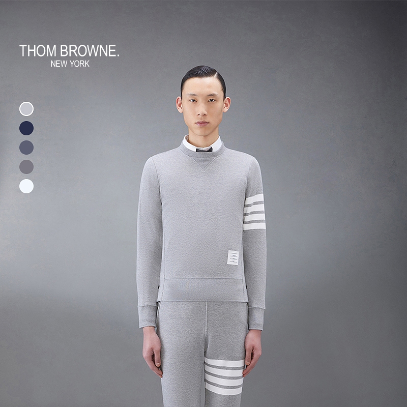 thombrowne男士2021条纹饰卫衣