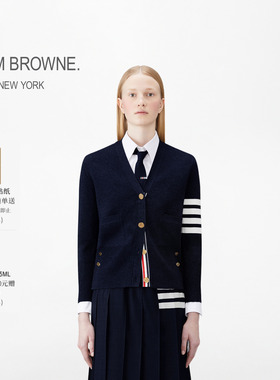 Thombrowne旗舰店 汤姆布朗 Thom browne女士经典轻薄羊毛开衫