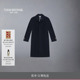 12期免息 THOM BROWNE 男士 羊毛毛呢大衣外套