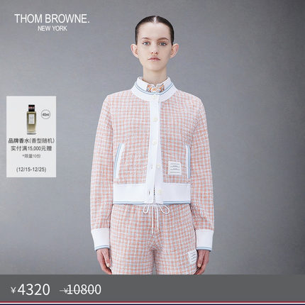 [秋冬优惠]THOM BROWNE 女士开衫针织衫