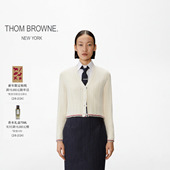 THOM 6期免息 BROWNE女士2025秋冬针织羊毛V领开衫