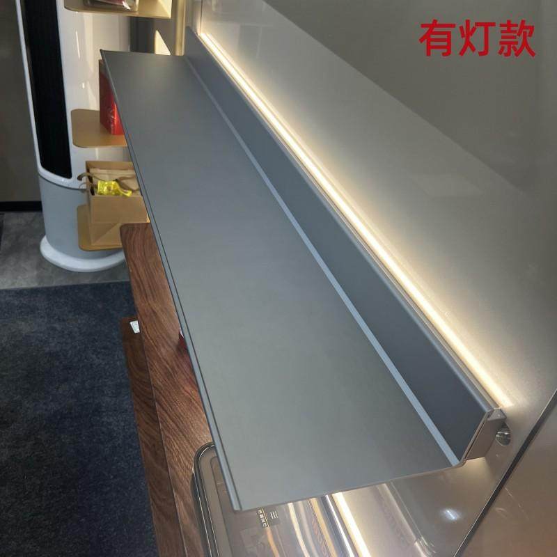 铝合金LED灯发光层板置物架 挂墙壁创意带灯内置书酒架金属储隔板,住宅家具,搁板/置物架/家用陈列架,淘宝优惠券,粉丝福利购,淘宝优惠卷