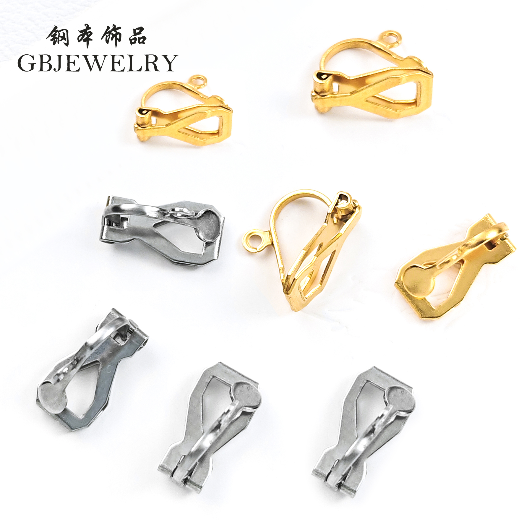 钢本耳饰无痛耐腐蚀不过敏DIY