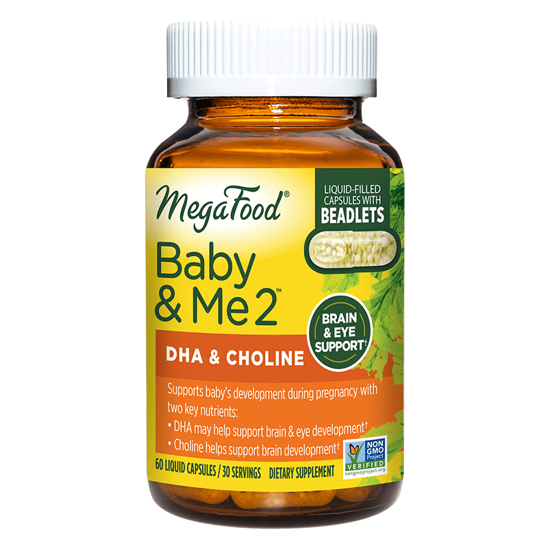 Megafood孕妇全孕期藻油DHA胆碱