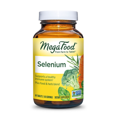 Megafood发酵甘氨酸硒片补硒免疫