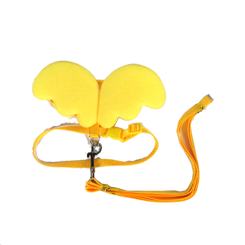 宠物牵引绳兔子溜兔绳天使翅膀可伸缩衣服服饰防挣脱外出