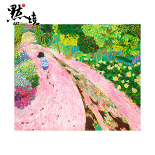 饰潮流版 默境 春天客厅装 Spring 画 Lynn亲笔签名限量发售60版