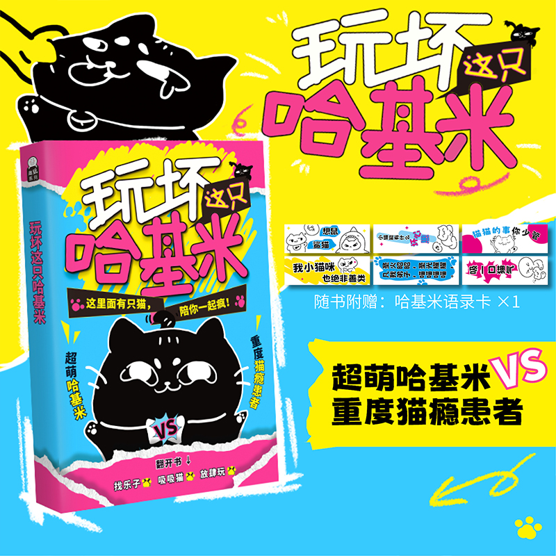 正版玩坏这只哈基米趣味玩书