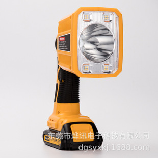 DW立式18W灯具适用于德伟/DEWALT电动工具18V锂电池户外LED照明灯