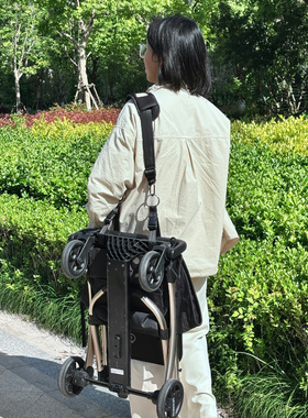 KK口袋车背车肩带婴儿推车口袋车配件遛娃神器背带绳挂钩