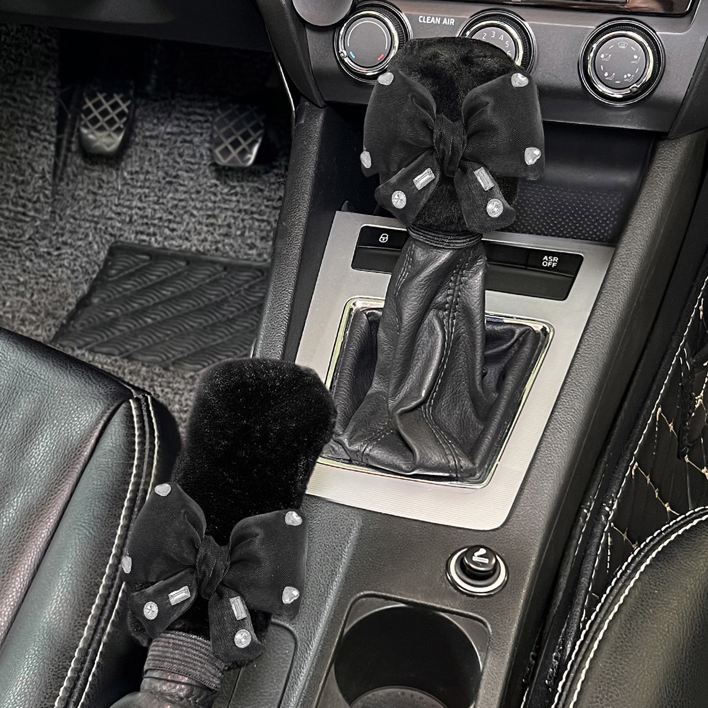 冬季毛绒汽车档位套排挡套档杆套