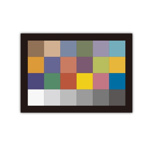 24色相机色卡国际标准调色卡搭配色通用数码摄影照像手机rgb测试卡颜色彩还原相环图原理校色比色卡本样板卡