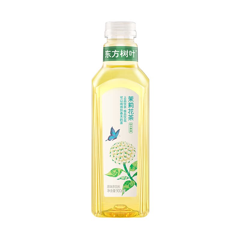 沃集鲜东方树叶茉莉花茶无糖茶饮料原叶萃取0糖0脂0卡沃尔玛代购