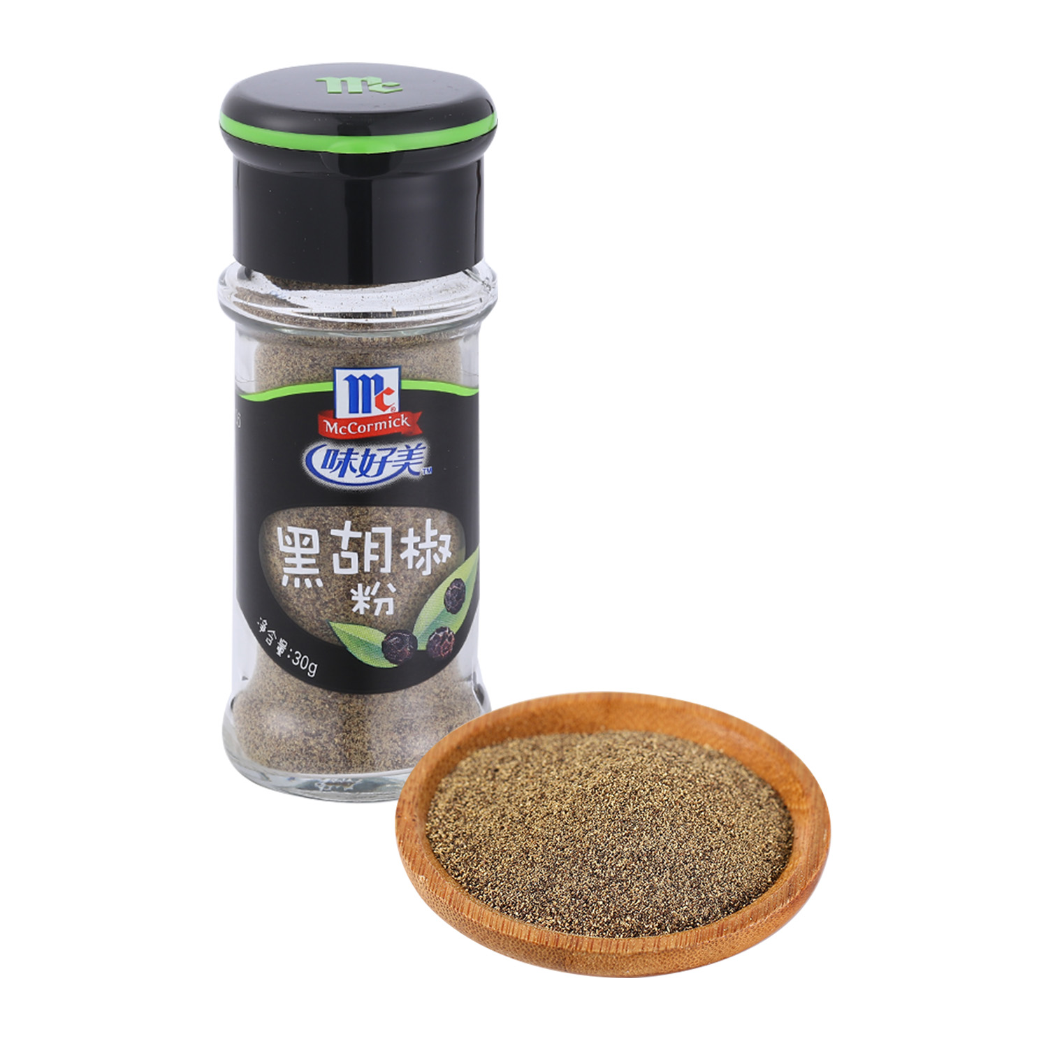 沃集鲜味好美黑胡椒粉30g家用炒菜烹饪调味增香调味料沃尔玛代购