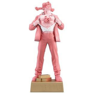 肌肉财神爷大型落地摆件客厅玄关家居饰品商铺迎宾装饰品开业礼物