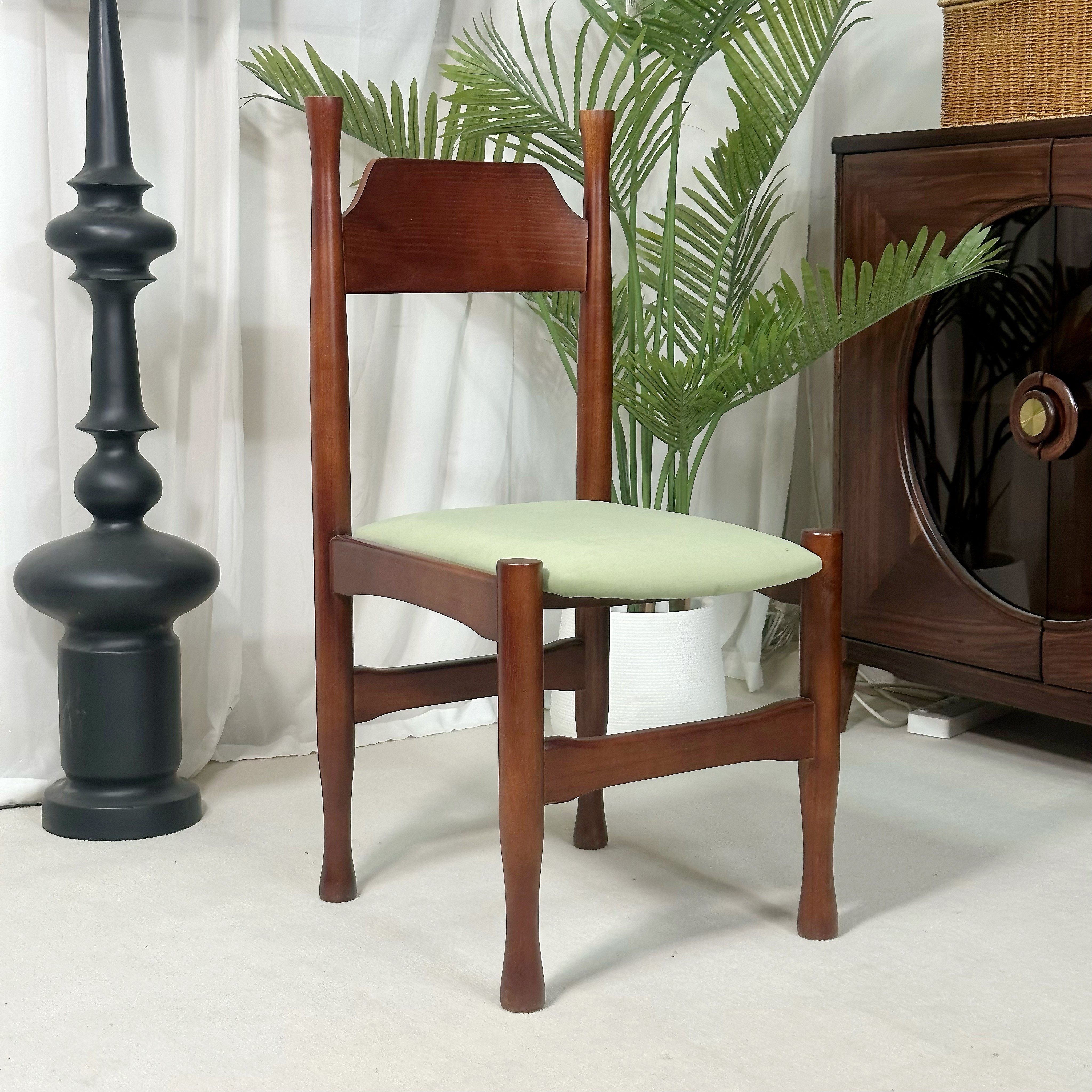 家用冲冠椅靠背餐椅白蜡木中古风