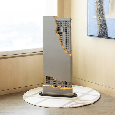 Soloist烫金熨斗大厦蓝牙音箱