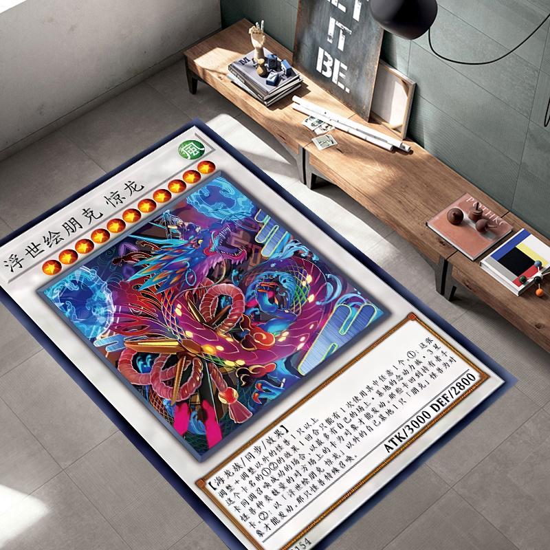 游戏王地毯浮世绘朋克惊龙紗乐斋