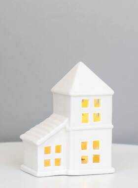 意工艺陶瓷LED小子夜灯直氛围灯装饰摆件厂房家销WGK出口创外贸