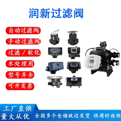 润新全自动过滤阀F71Q1树脂软化阀F117Q1水处理手动阀F56E多路阀