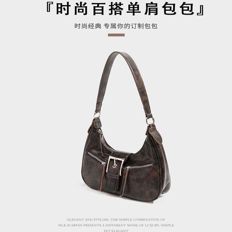 UR复古机车包女2025新款高级感