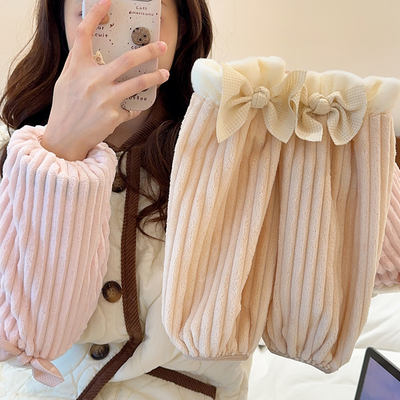 儿童长款袖套秋冬季韩版