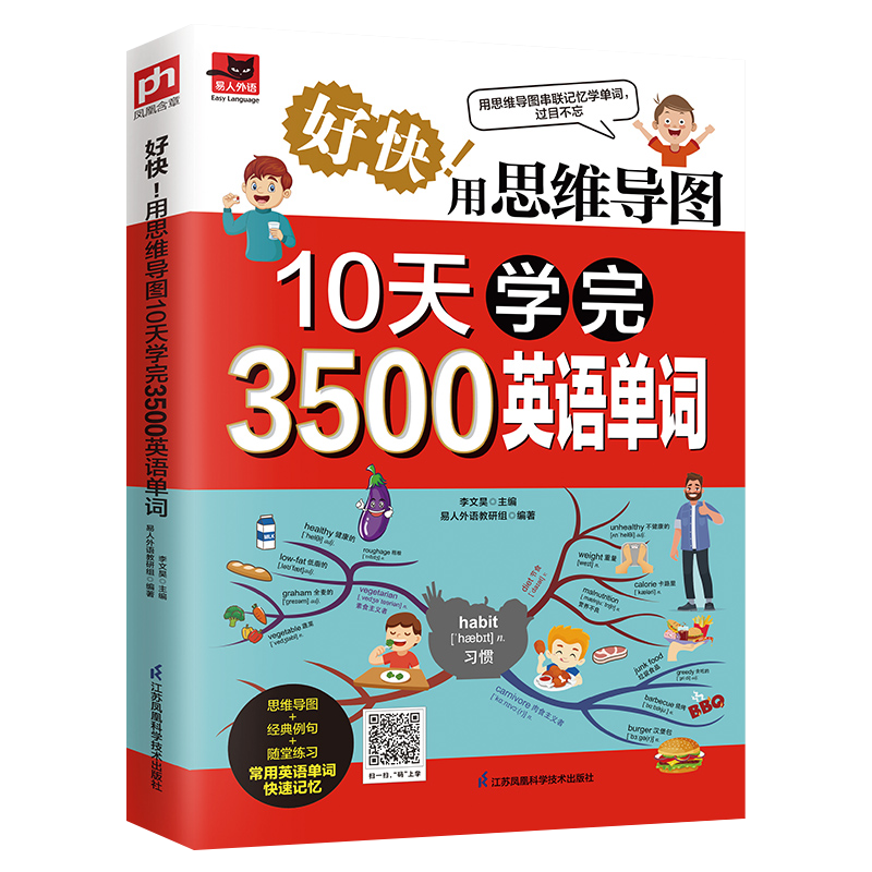 用思维导图10天学完3500英语单词