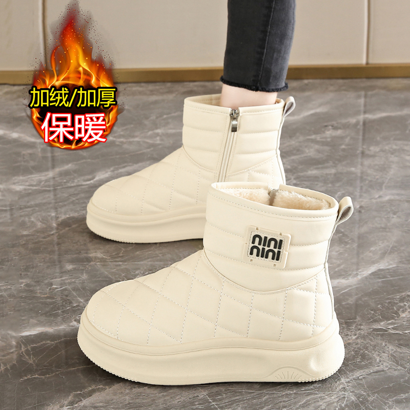 东北雪地靴女冬季加绒加厚
