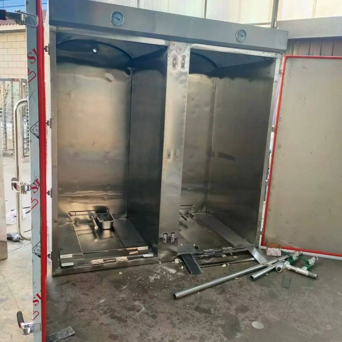 馒头大型蒸饭蒸箱蒸房全自动商用双门24燃气推车不锈钢定制蒸柜,商业/办公家具,大锅台/柴火灶,淘宝优惠券,粉丝福利购,淘宝优惠卷