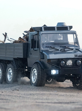 JJRC新款C8823rc越野遥控车1:18乌尼莫克六轮驱动全比例攀爬车 男