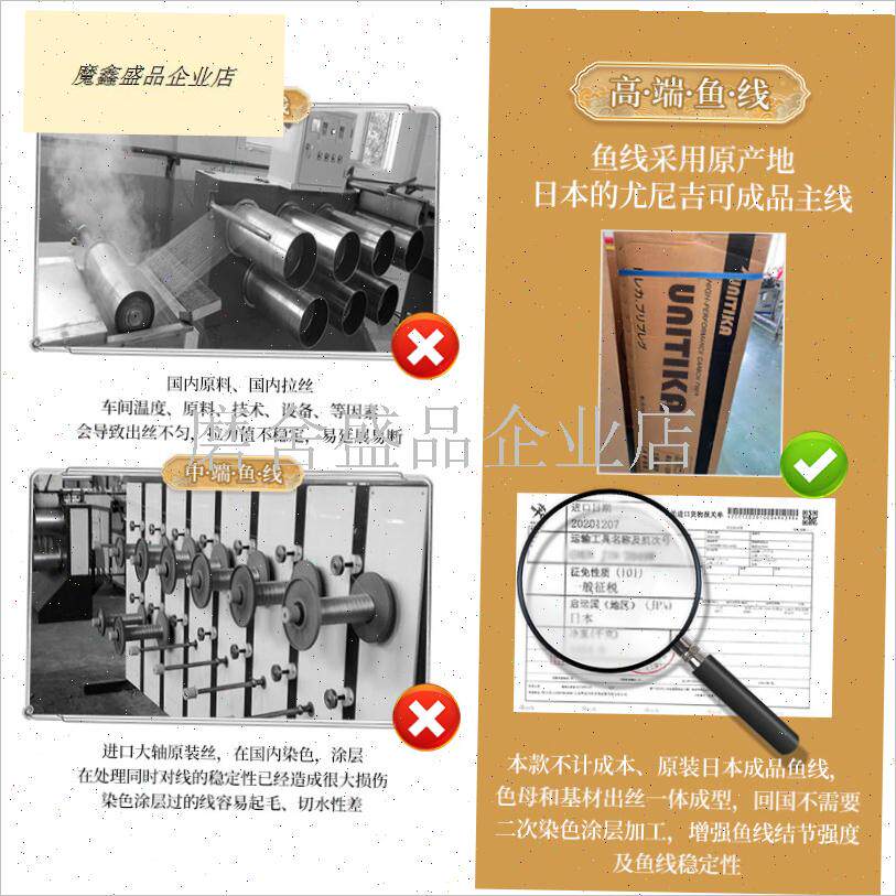 日本高端纯手工精绑成品主线组竞技黑坑台钓野R钓鲫鲤鱼鲢鳙全套.