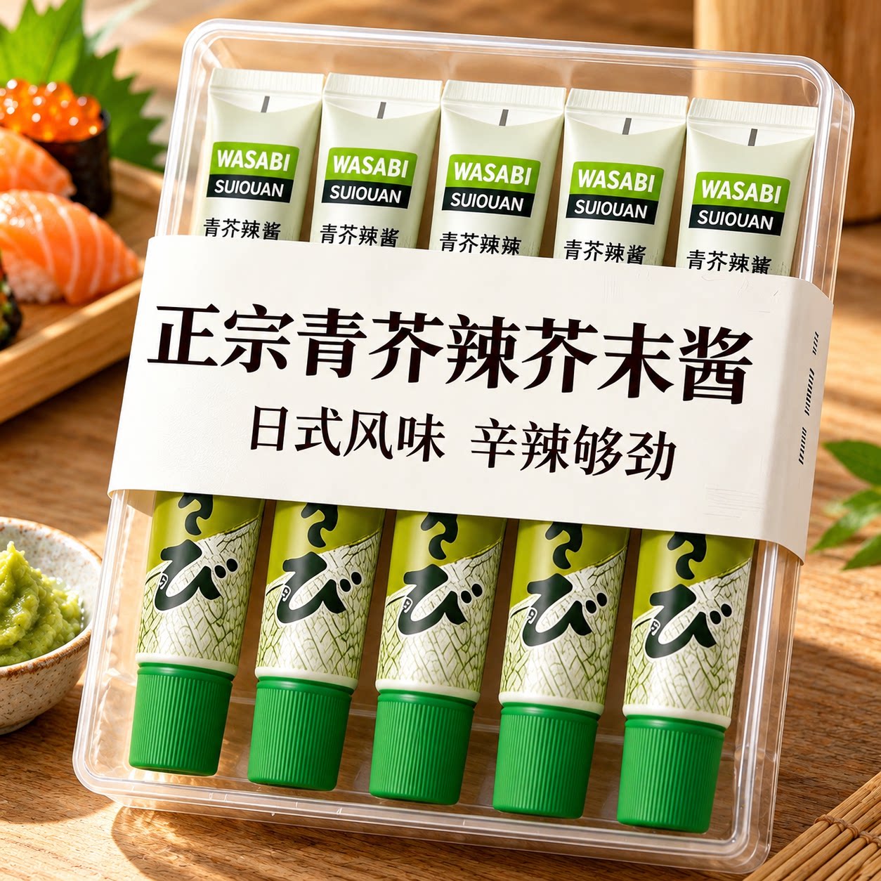 芥末酱芥末膏日本进口料理青芥辣