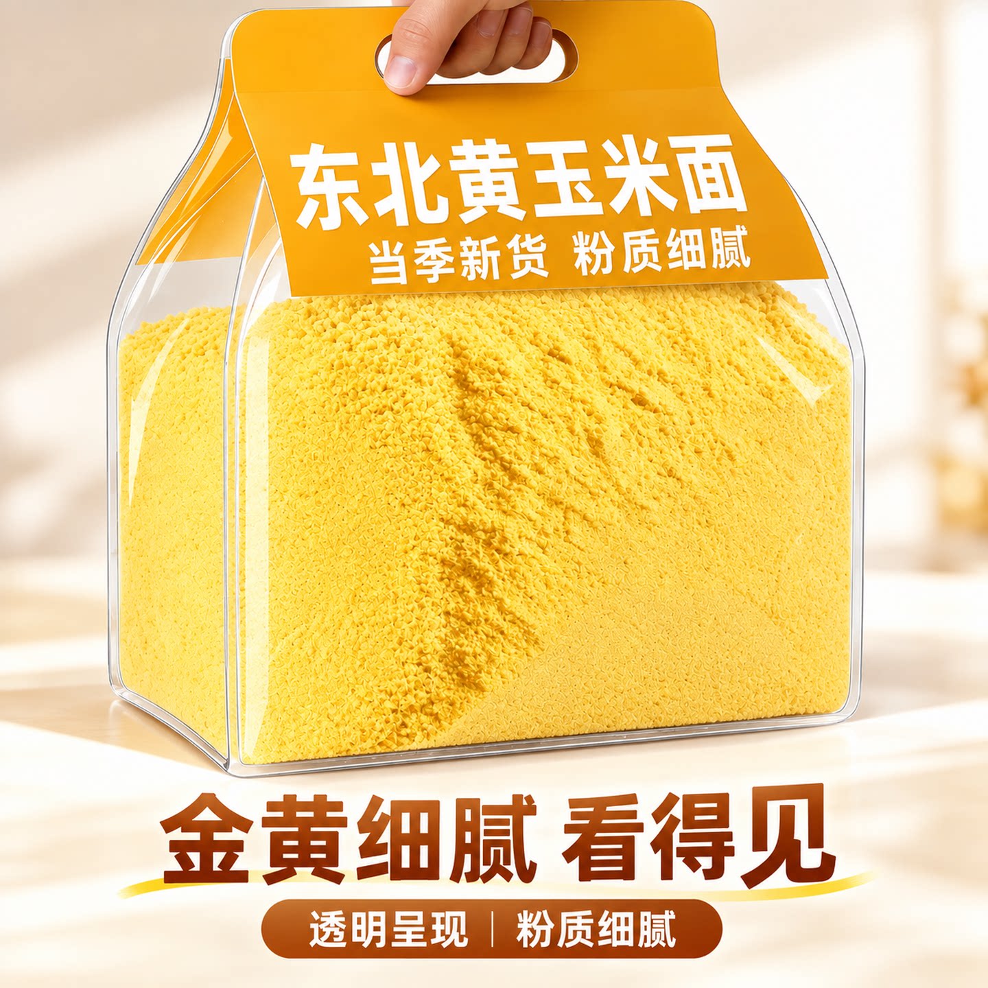 大黄米黏黄米粉年糕炸糕窝头细腻