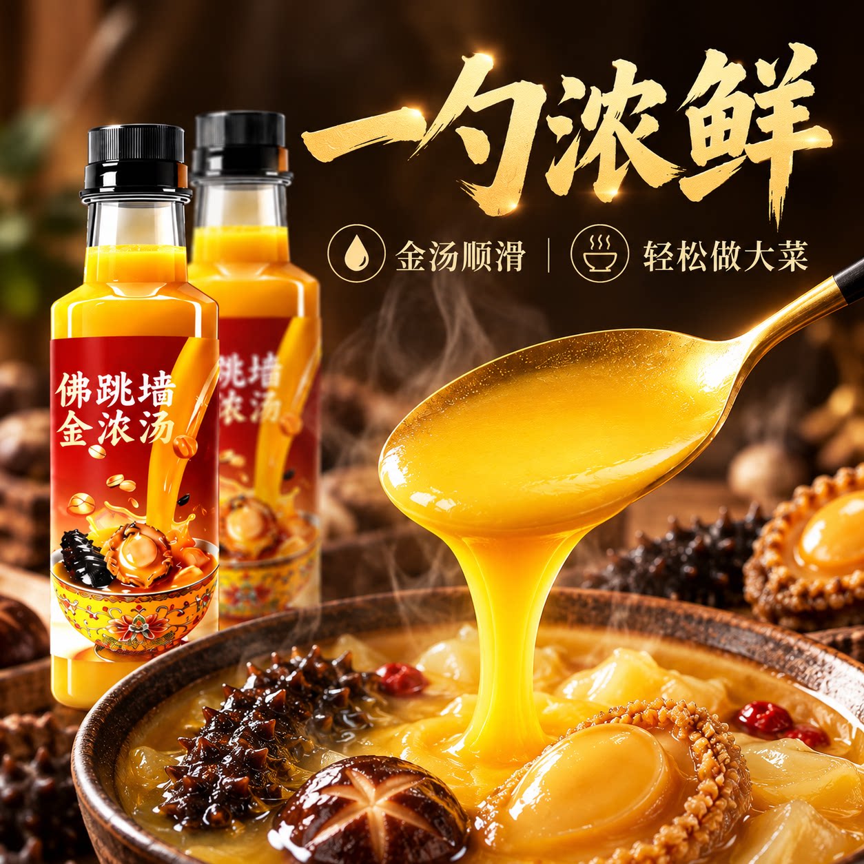 佛跳墙金浓汤调料包鲜香海鲜调味