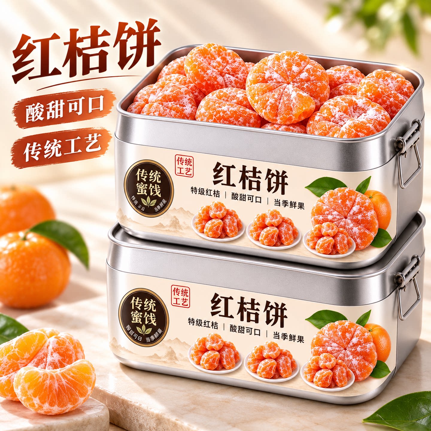 2026新货正宗潮汕桔饼老式金橘饼