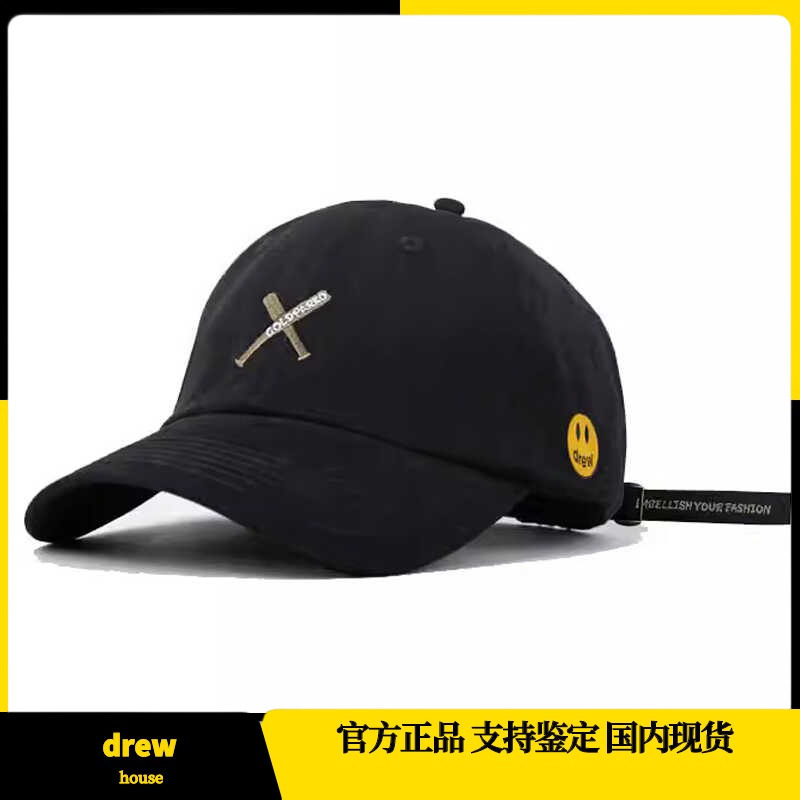【官网正品】FW22 笑脸帽子个性棒球帽男女夏季百搭显脸小鸭舌帽