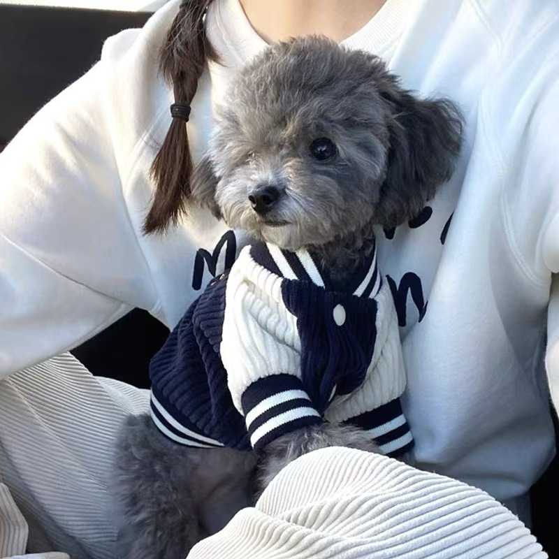 韩版狗狗棒球服宠物夹克泰迪比熊