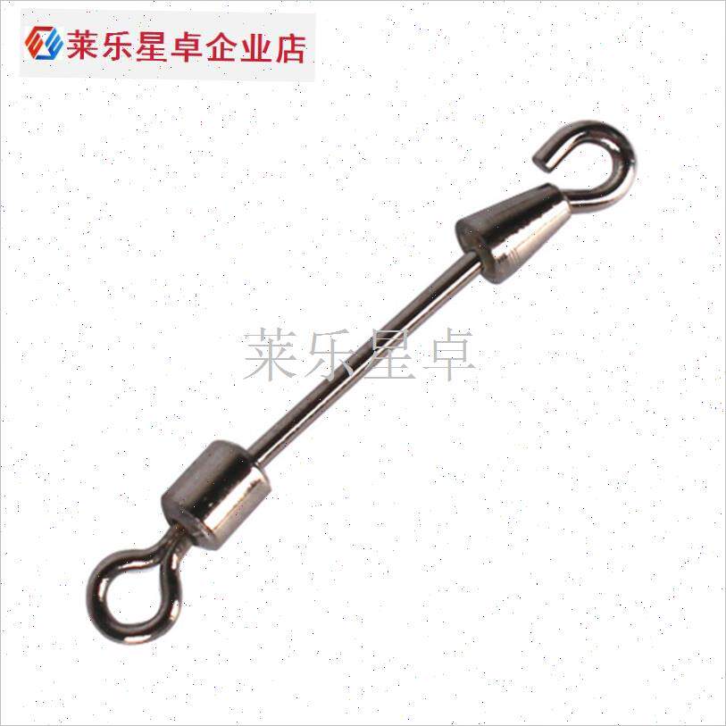 竞技金属铅皮座开口闭pp口快速别针主子线连接器渔具配件钓鱼八.