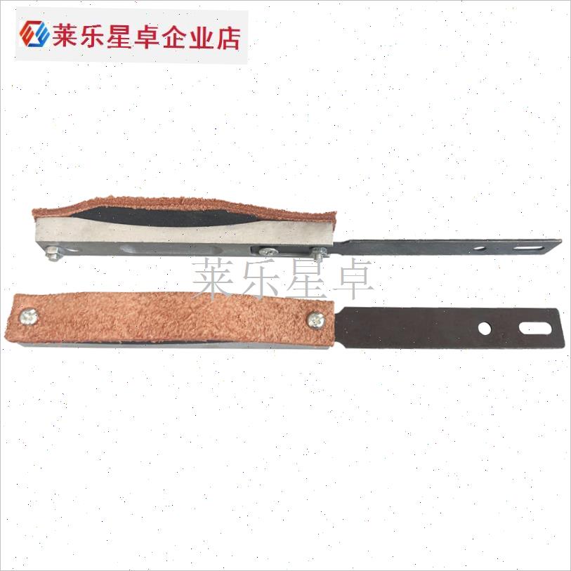 健身器材配件刹j车片动感单车牛皮刹车阻力刹车片牛皮条铝块单车.