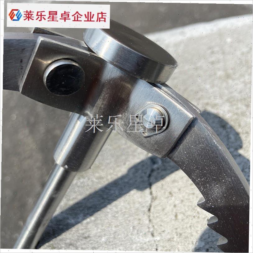 Pskook飞虎爪不锈钢折叠救生钩防滑转杆R大型户外攀岩登山钩.