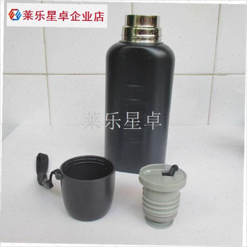 正品304不锈钢单位公发保温水壶500mlL非警用便携式茶水杯套外内.