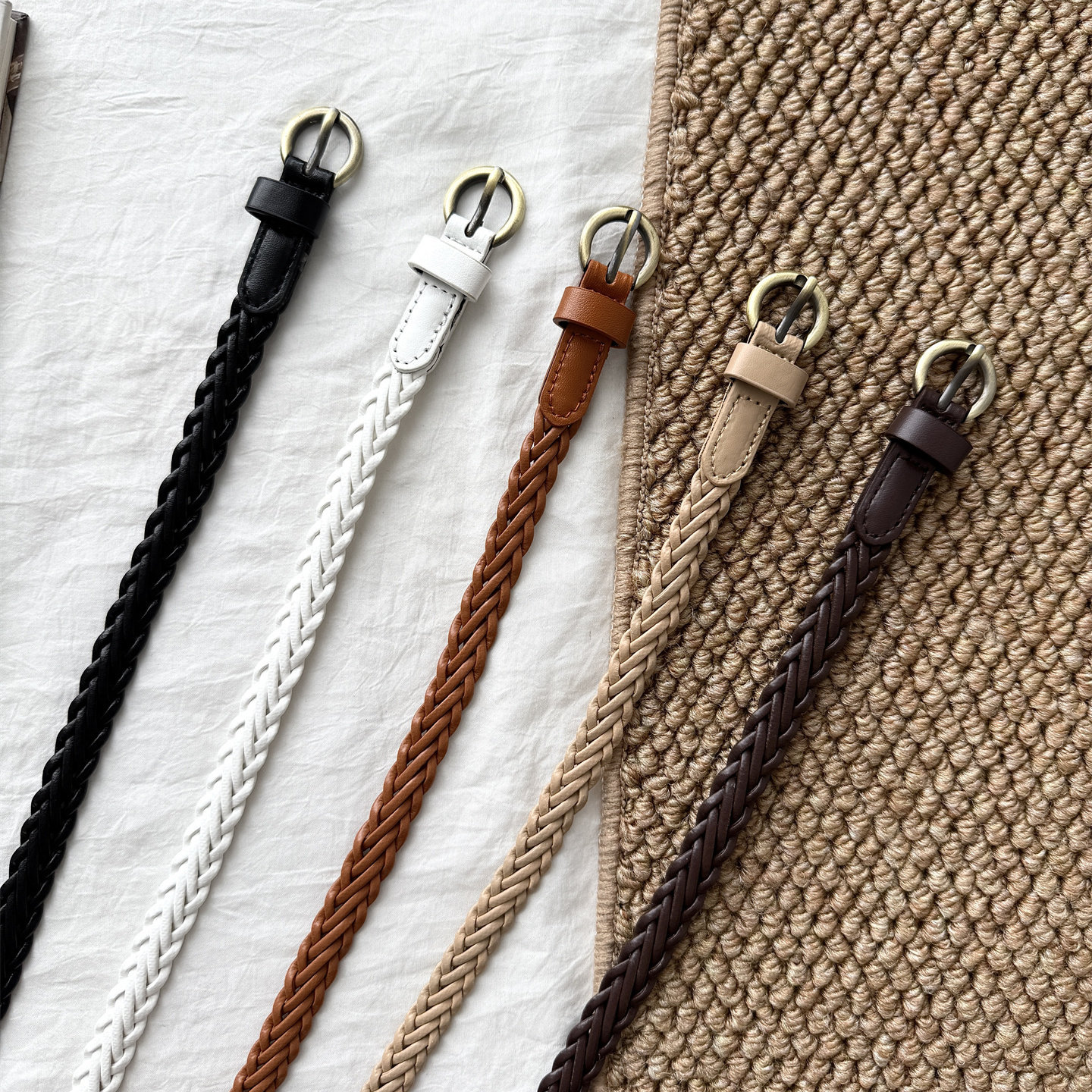 民族风编织腰带女配裙子外套复古时尚装饰裤带简约百搭免打孔皮带,服饰配件/皮带/帽子/围巾,腰带/皮带/腰链,淘宝优惠券,粉丝福利购,淘宝优惠卷