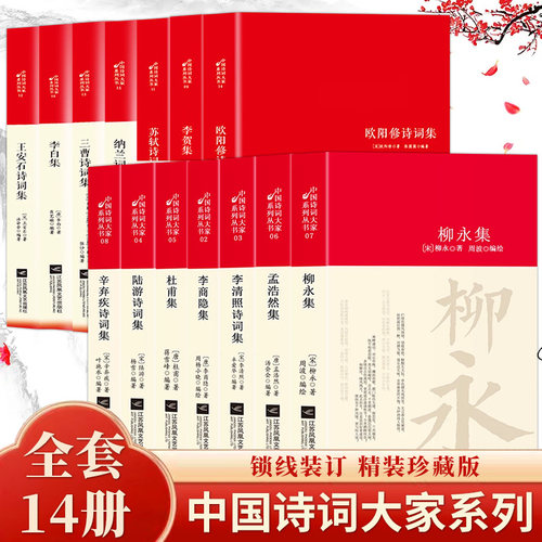 全套14册中国古诗词大全辛弃疾集