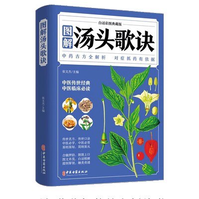 汤头歌诀 全彩典藏白话版中医书籍大全中医基础理论倪海厦经典药方书籍大全经典药中医书籍养生诊断学中草药彩图大全书黄帝内经