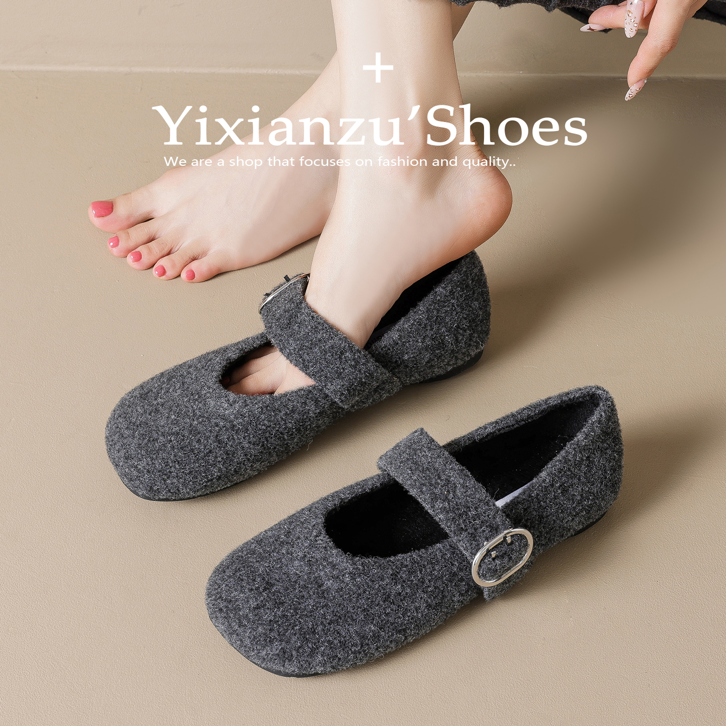 2025年超火冬季保暖玛丽珍女鞋