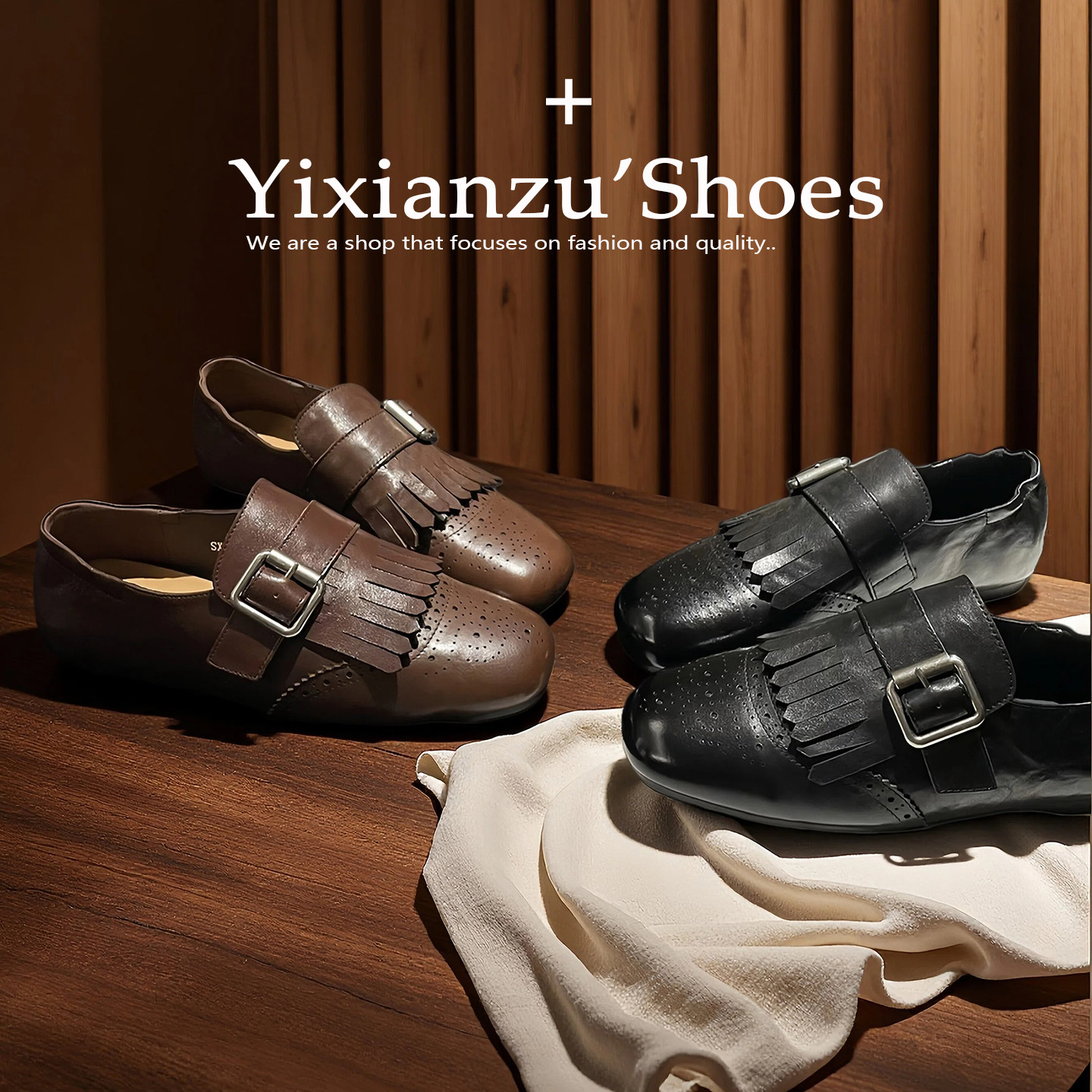 真皮~乐福鞋女冬季加绒复古英伦风流苏软底豆豆鞋布洛克平底单鞋,女鞋,牛津鞋/布洛克鞋/德比鞋,淘宝优惠券,粉丝福利购,淘宝优惠卷