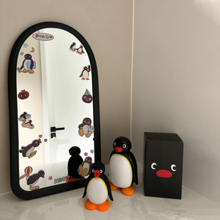 100個快遞 pingu鏡子房間改造小物件桌面裝 飾擺件家居好 新家