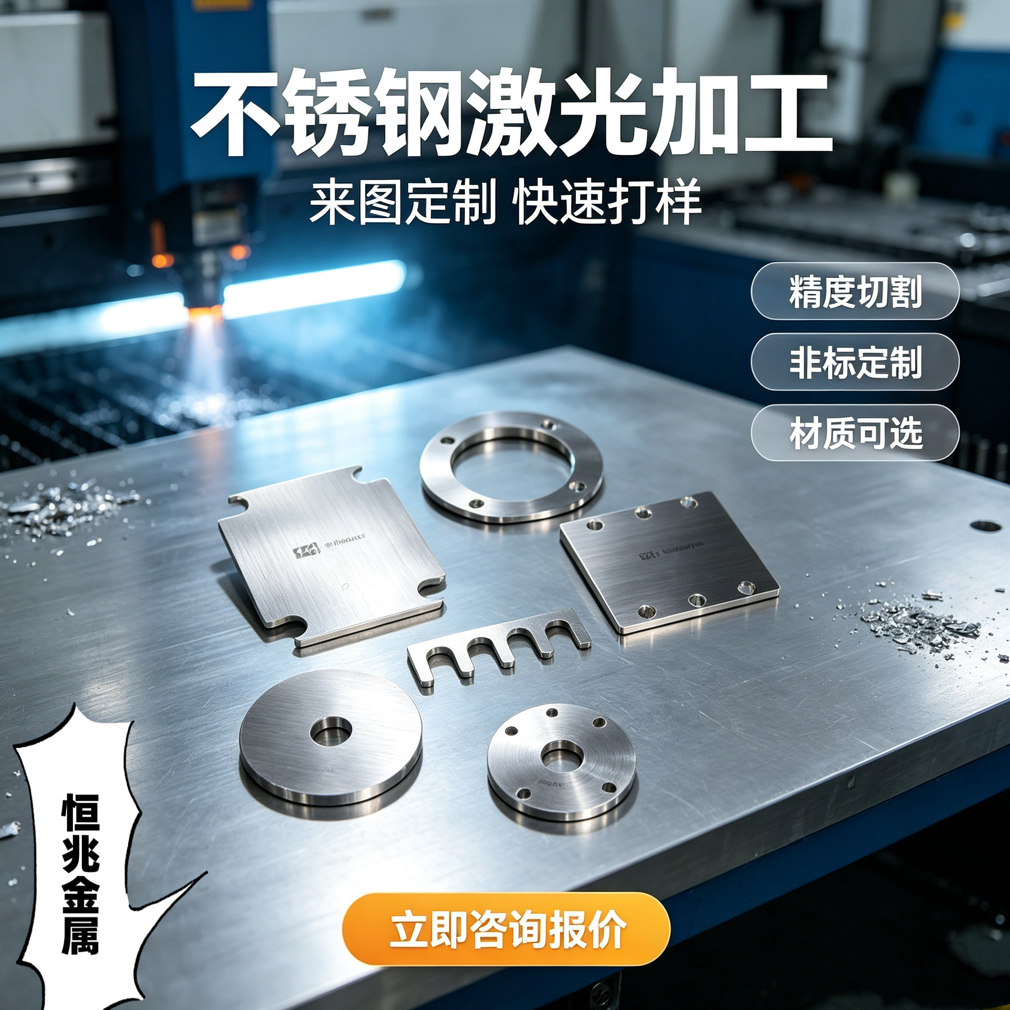 不锈钢U E型垫片矽钢片调整插片精密模具间隙片厚0.01mm0.3mm 2mm
