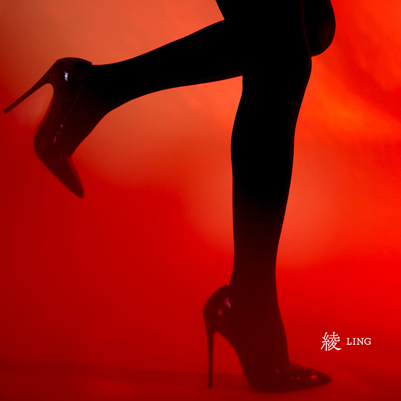 绫「炽」180D哑光加厚显瘦保暖绒感打底裤袜女黑色打底秋冬连裤袜