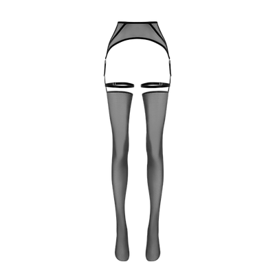 缚-10D腿环捆绑一体吊带袜